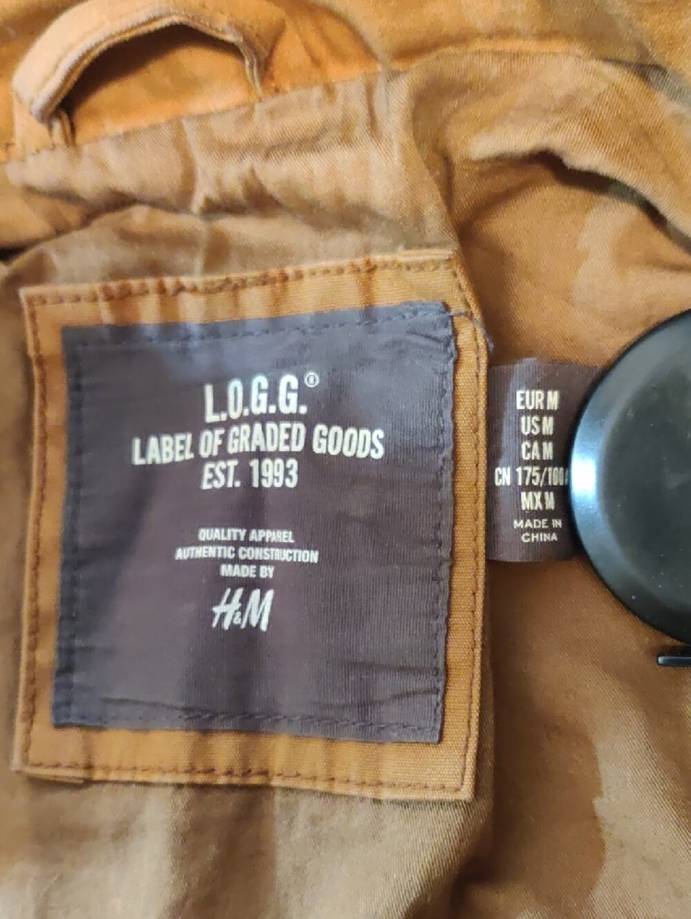 Tan Lightweight Zip Shirt Jacket - Picture 2 of 2